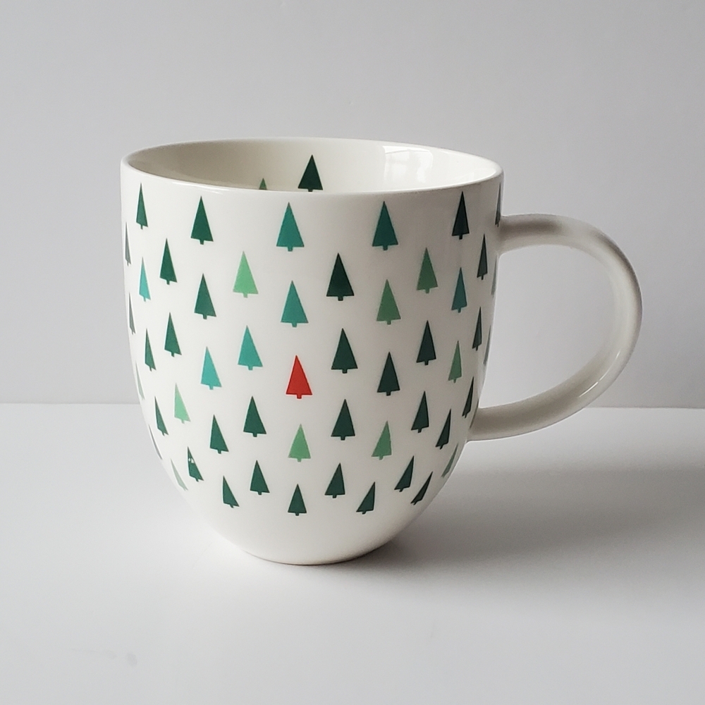 Davids Tea Holiday Tree Design Mug